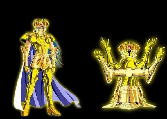 十二黄金圣衣图片1比1黄金圣衣