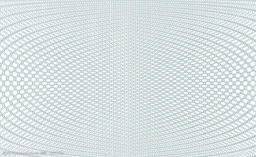 蓝色防伪花纹矢量素材