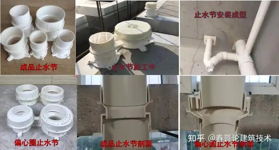 止水节有严重缩颈凸台,通过无数次的流量测试,在排水时会成倍极具增大