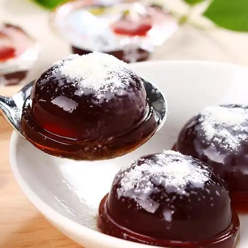 旺旺茶冻果冻零食132g4杯整箱布丁摇滚咖啡果冻