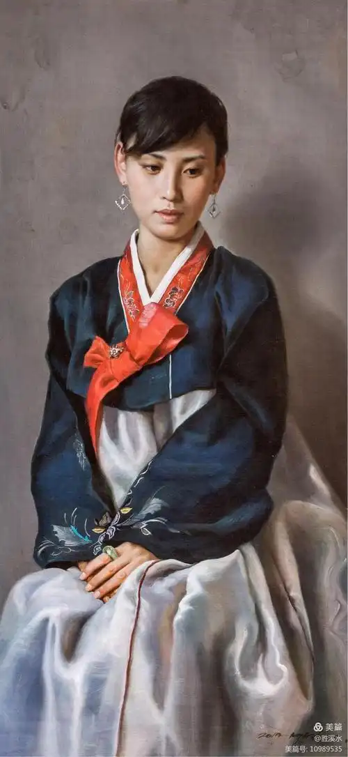 朝鲜油画-肖像篇