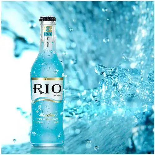 rio/锐澳 瓶装蓝玫瑰味 威士忌 鸡尾酒 预调酒 果酒 .