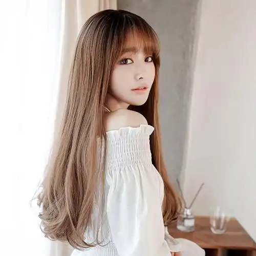 女生照片12长头发可爱,长头发美女的图片-图片大观-奇异网