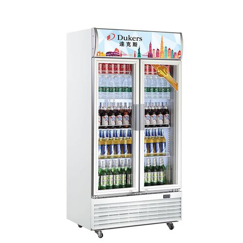 達克斯风冷立式600升展示柜冰柜 陈列柜 达克斯超市饮料柜冷柜 鲜花