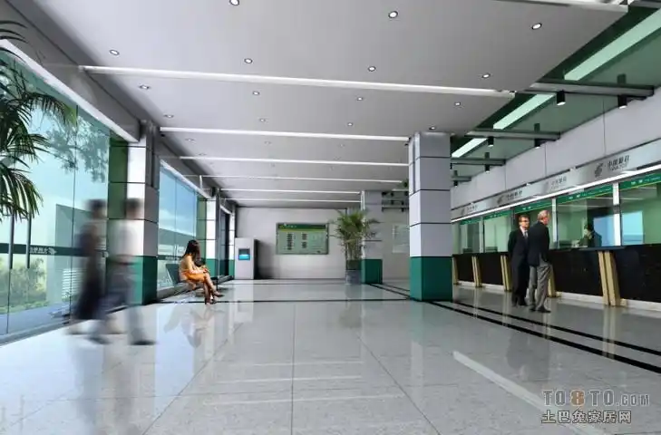 邮政大厅0 – 设计本装修效果图