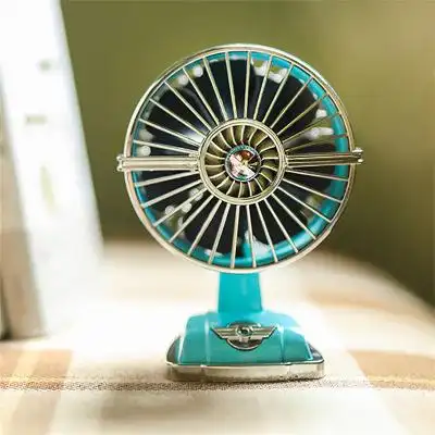 可充桌面创意二代风扇电风扇迷你便携香薰风力迷你风扇