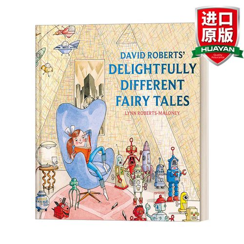 david roberts delightfully different fairytales 英文原版 大卫