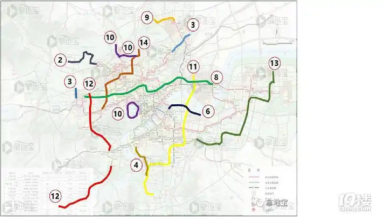 杭州地铁四期富阳规划有12号地铁线
