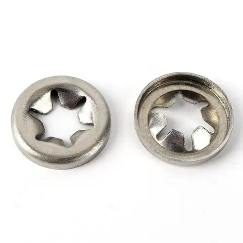 供应304平边翻边轴承夹挡圈  挡圈卡簧 支持来图来样ding zuo