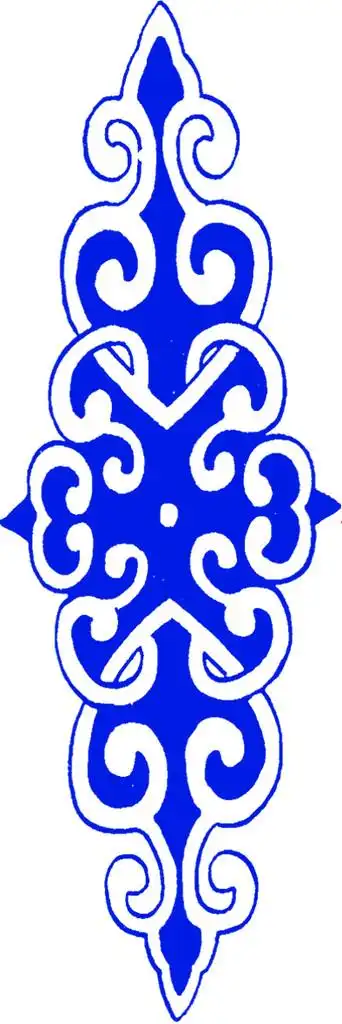 蒙古族民间图案艺术蒙古族传统纹样源文件蒙古族花纹图腾惟妙惟肖的