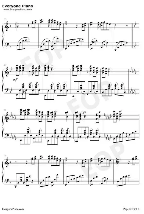 白月光钢琴谱张信哲