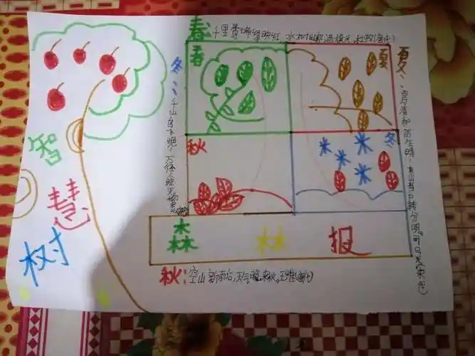 卫华小学 四年一班 田文豪寒假读书记录 《森林报》