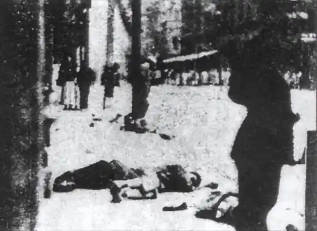 "五卅惨案"历史老照片