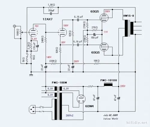 6p14推挽值得做成本也不高晒晒新做的机机