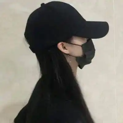 戴帽子头像女酷酷的只为途中能与你相遇