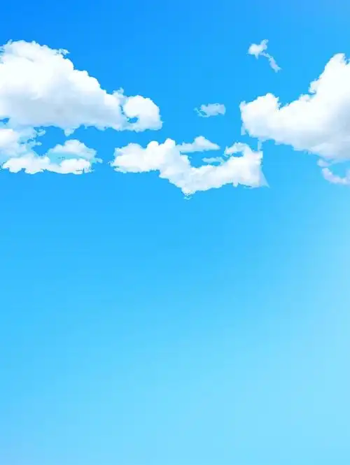 天空蓝蓝的天空背景