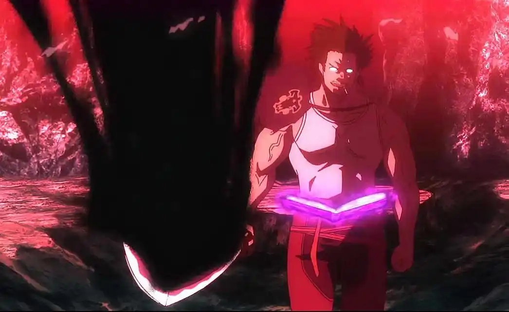 夜见介大,黑色暴牛的团长,实力在九大骑士团团长里面也是数一数二的