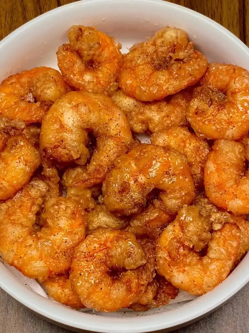 如果我艾特你 这个椒盐虾仁你会做给我吃的对吧?#椒盐虾 #图 - 抖音