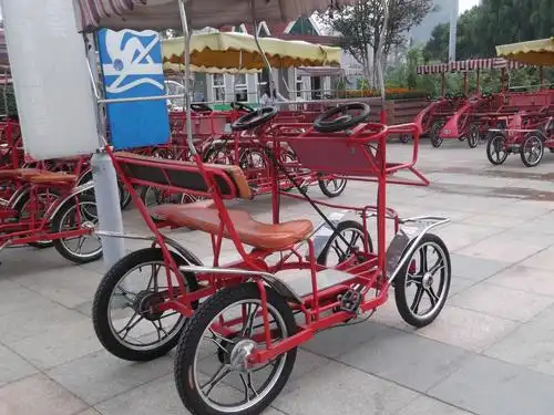 4轮自行车——4轮车结构原理展示