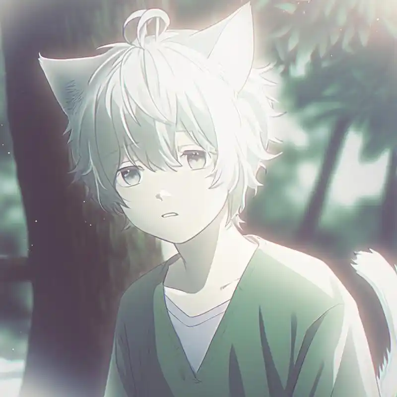 男生头像|猫耳少年 喜欢的话可以用来当头像不要用来发作品