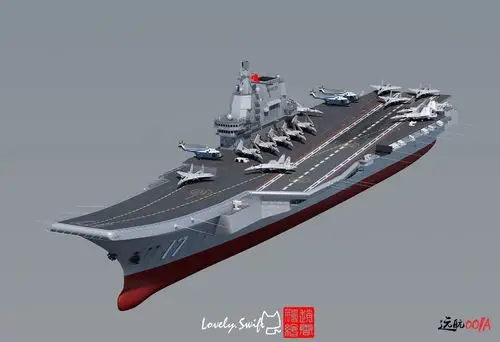 独家cg图:全方位解析国产001a航母