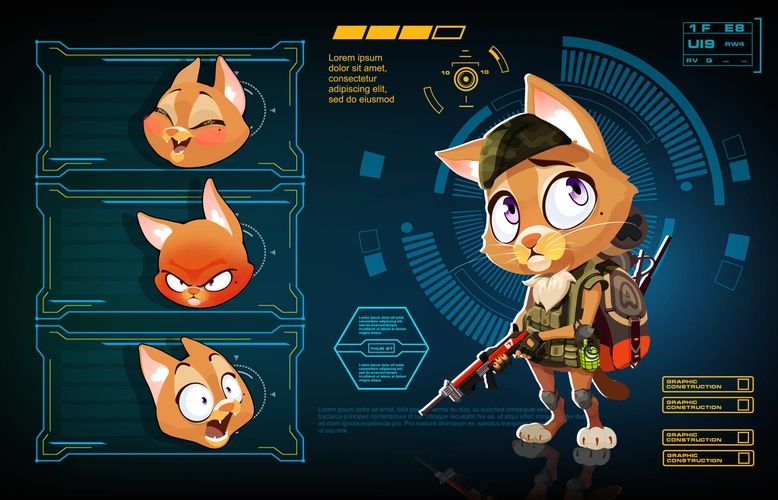 动物拟人角色设计