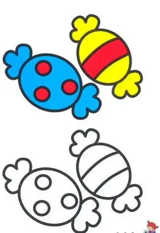 小孩学画画 宝宝儿童学画画 涂色填色图画绘画本 涂鸦幼儿园书本两只