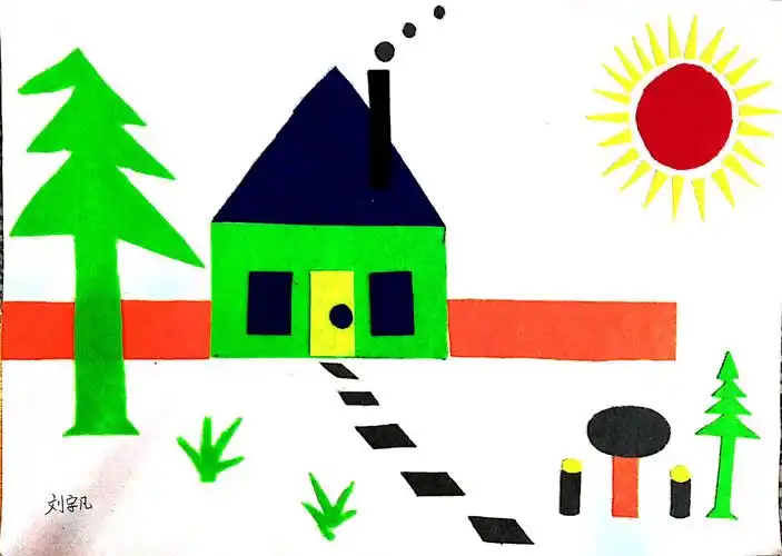 平面图形创意画(1805)