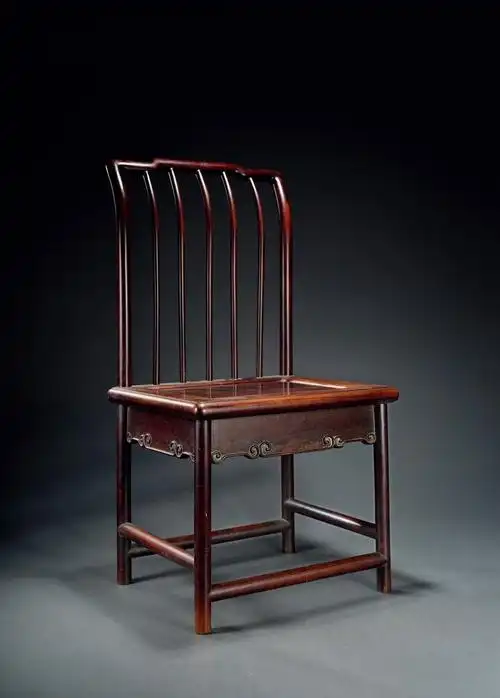 清61红木梳背椅