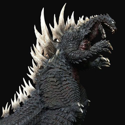 gk 噩梦哥斯拉手办雕像 2004终焉哥斯拉原案限量版霸气