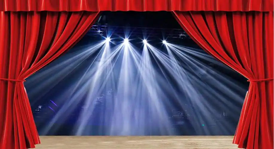 维景舞台幕布灯光效果