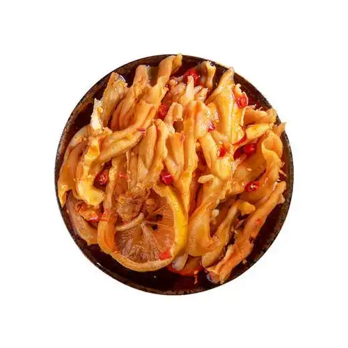 酸辣无骨鸭掌 劲道脆爽 去骨留筋 好吃不用啃 200g*3罐