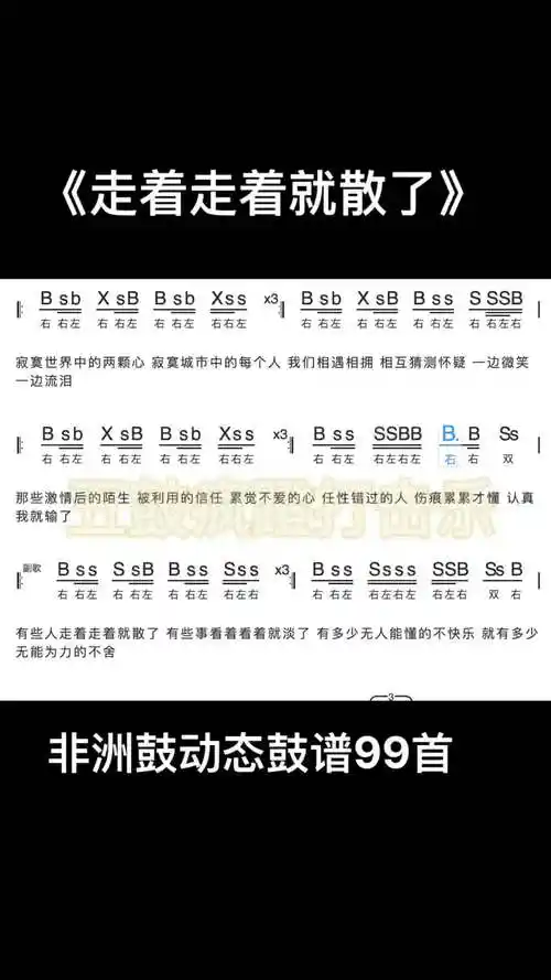 非洲鼓动态鼓谱跟视频让你轻松学打鼓非洲鼓非洲鼓教学手鼓手鼓教