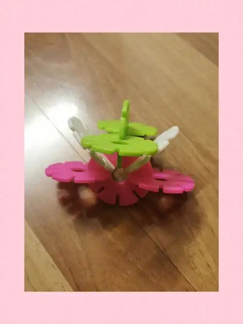 雪花片造型2之陀螺