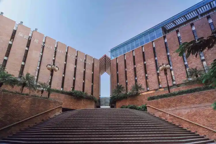 位于香港九龙的香港理工大学校园.