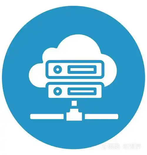 云服务器机架隔离矢量图标可以方便地修改或编辑