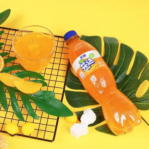 汽水芬达零卡橙味500ml12瓶整箱无糖热量清爽碳酸饮料