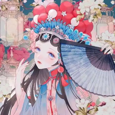 动漫花旦头像 动漫头像图片大全 -【爱个性】