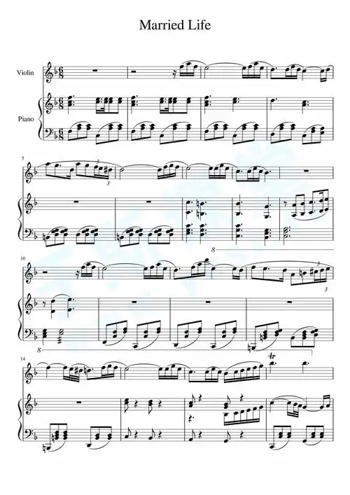 marriedlife飞屋环游记主题曲