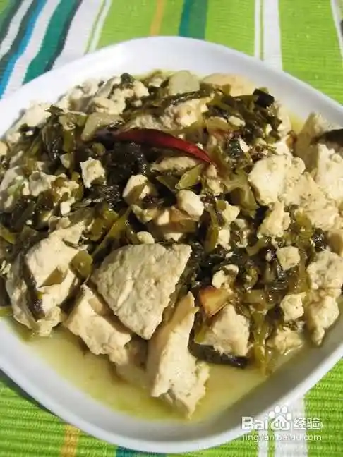 咸菜煮豆腐怎么做