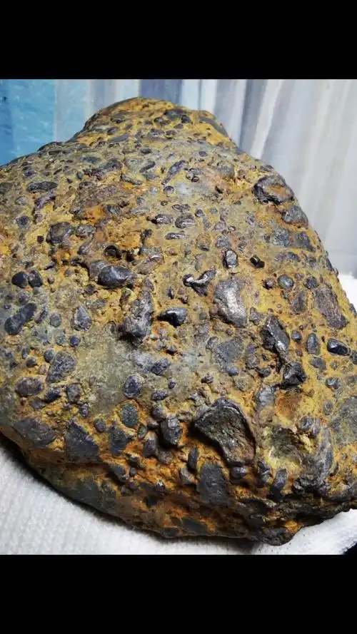 经典球粒陨石!球粒突出!金属感强!