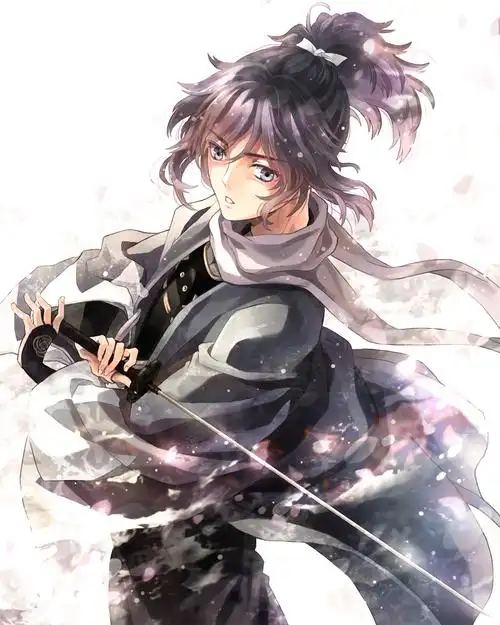 刀剑乱舞 大和守安定 画师:铃猫 本作品pixiv id=59760202