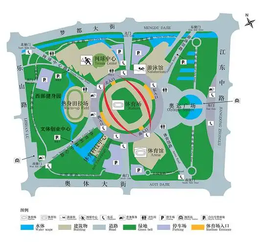 奥体中心图