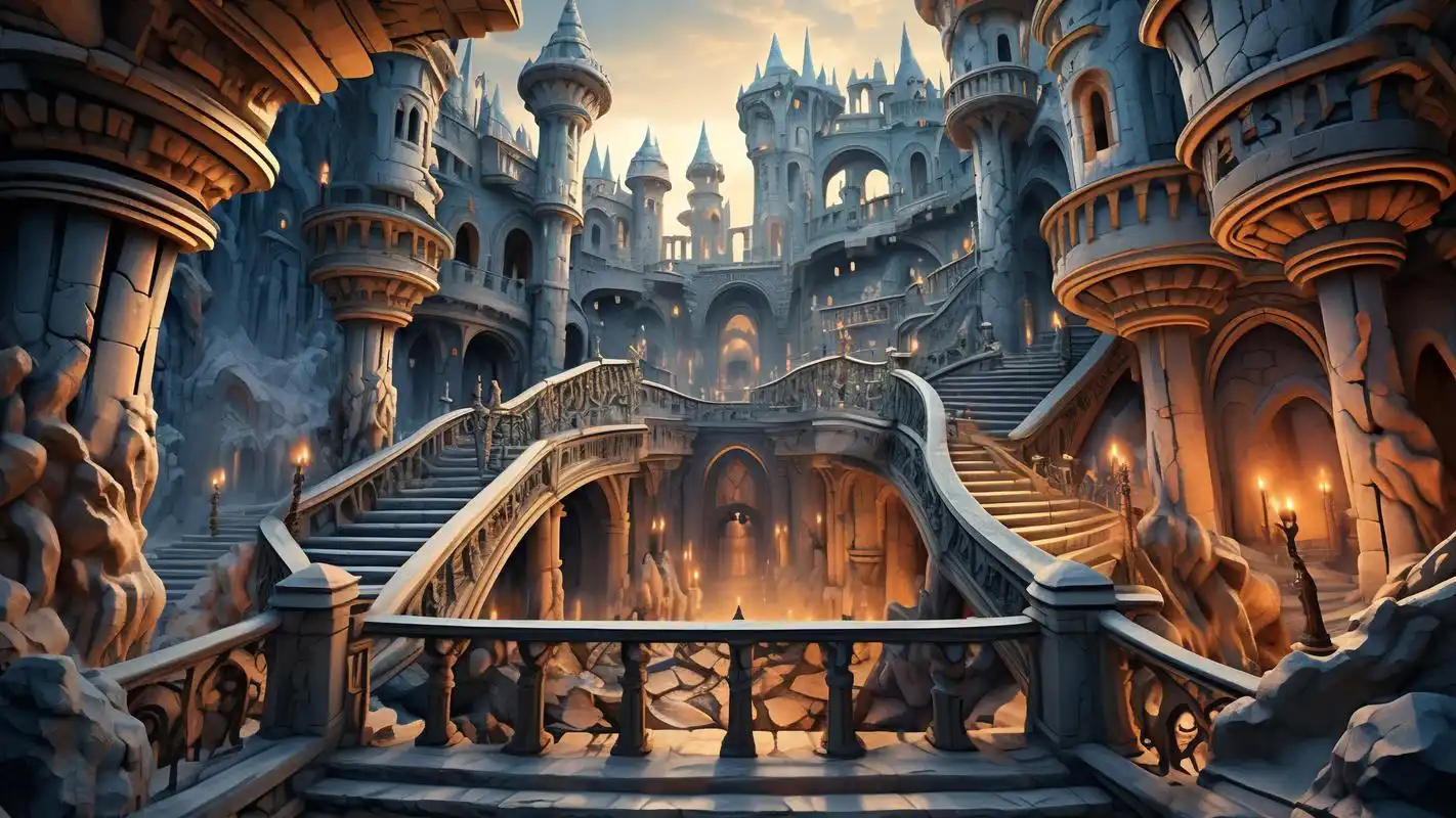 🏰梦幻城堡壁纸大放送✨ 走进梦幻城堡,感受童话般的浪漫与神秘