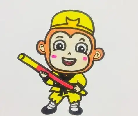 简单可爱孙悟空简笔画齐天大圣简笔画儿童步骤教程