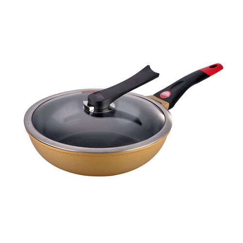 特百惠(tupperware)炒勺不粘锅陶瓷不粘锅炒锅炒勺马勺家用炒菜锅燃气