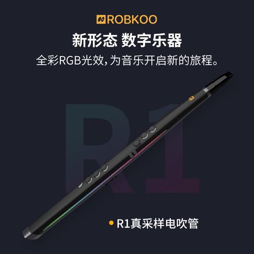 robkoo锣钹库r1真采样电吹管国产吹奏乐器初学者成人便携电萨克斯