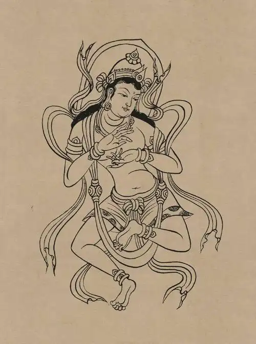 为啥那么多人喜欢永乐宫壁画,敦煌莫高窟,克孜尔壁画线描,高清之美