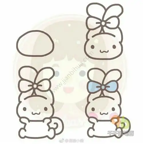 简单易学可爱小动物简笔画教程