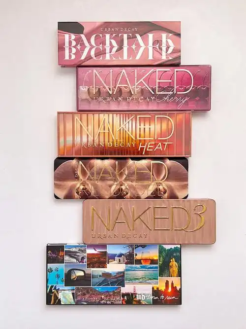 urbandecay眼影盘无滤镜